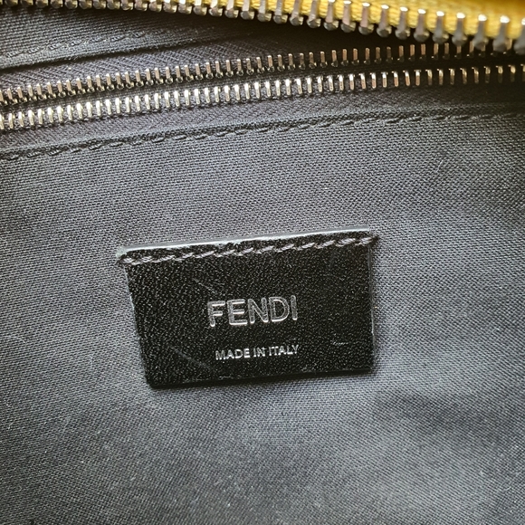 Fendi SARAH COLEMAN Vitello Grace Light Micro FF Vertigo Belt Bag Mimo - Picture 11 of 11